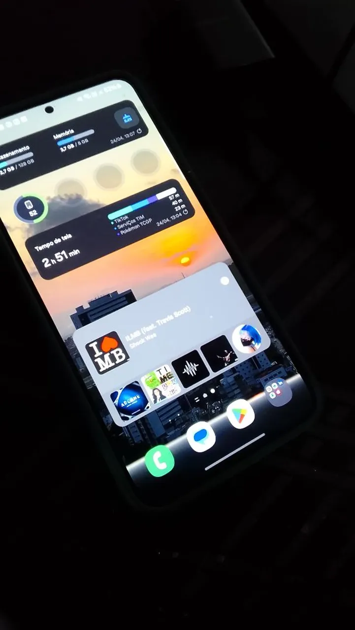 Samsung S22 Plus 128gb 8gb ram completo, nota e caixa, troco também