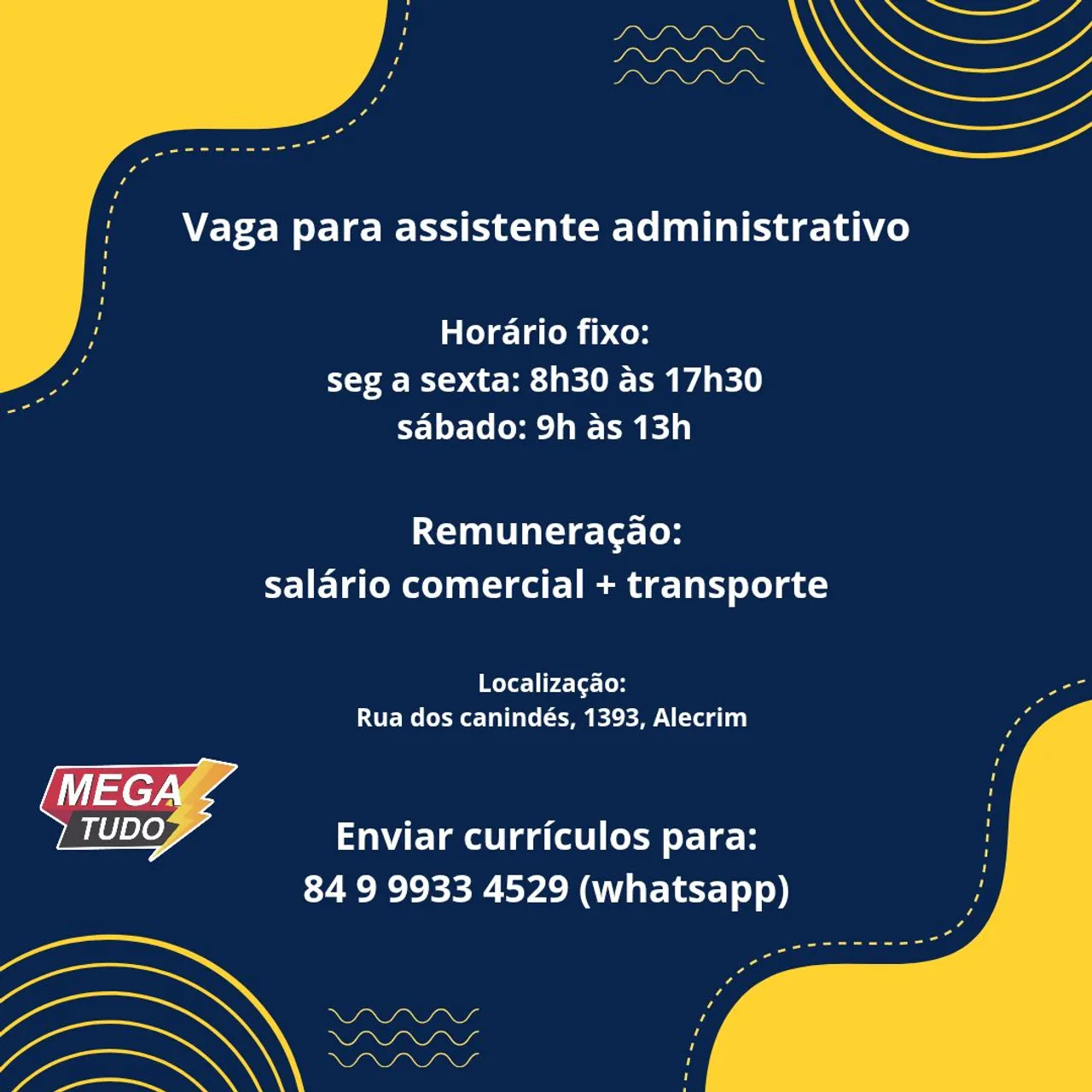 Vagas de emprego - Natal, Rio Grande do Norte