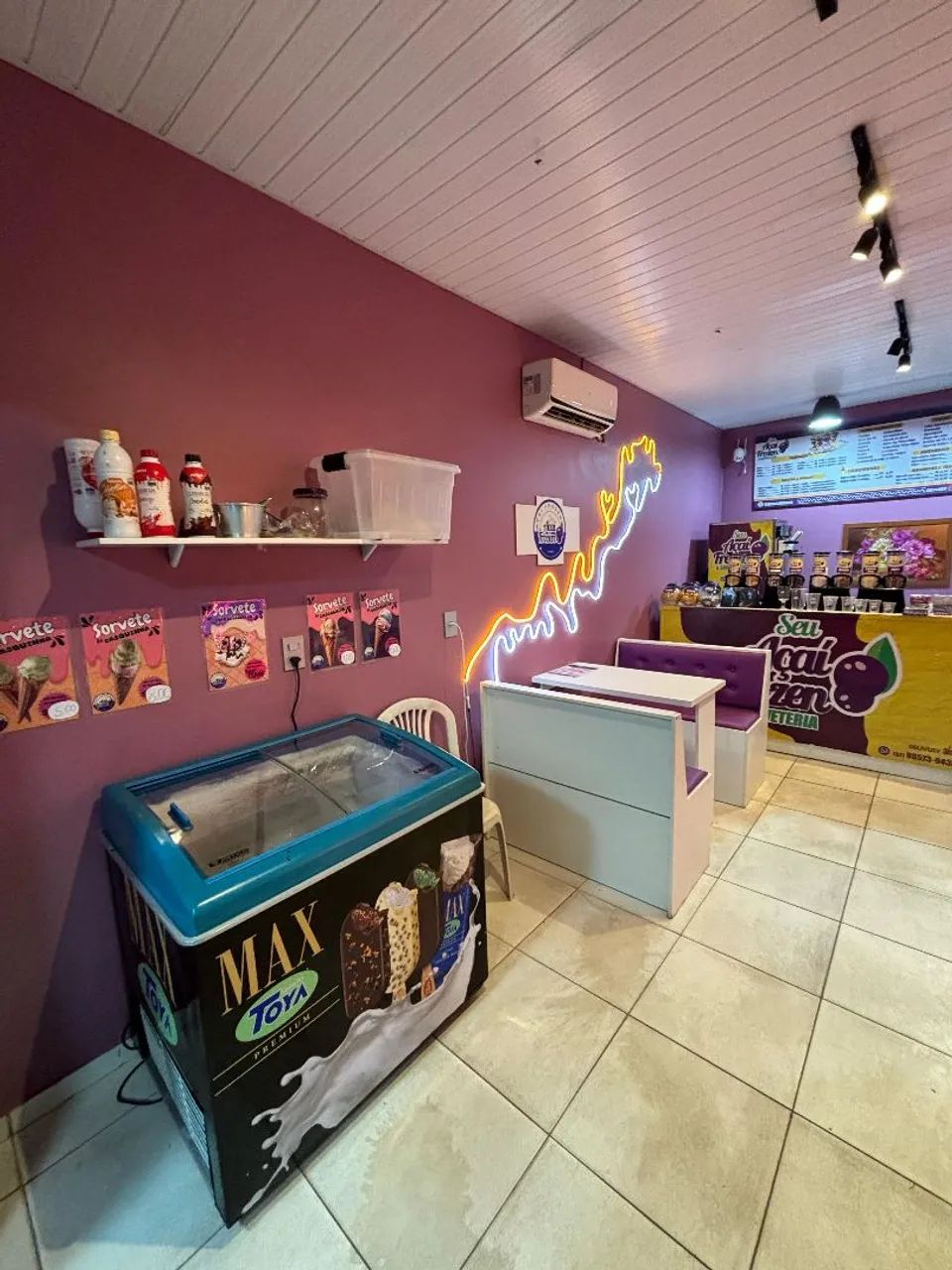 Repasso ponto de açaí/kikão completo bem localizado  - Foto 4