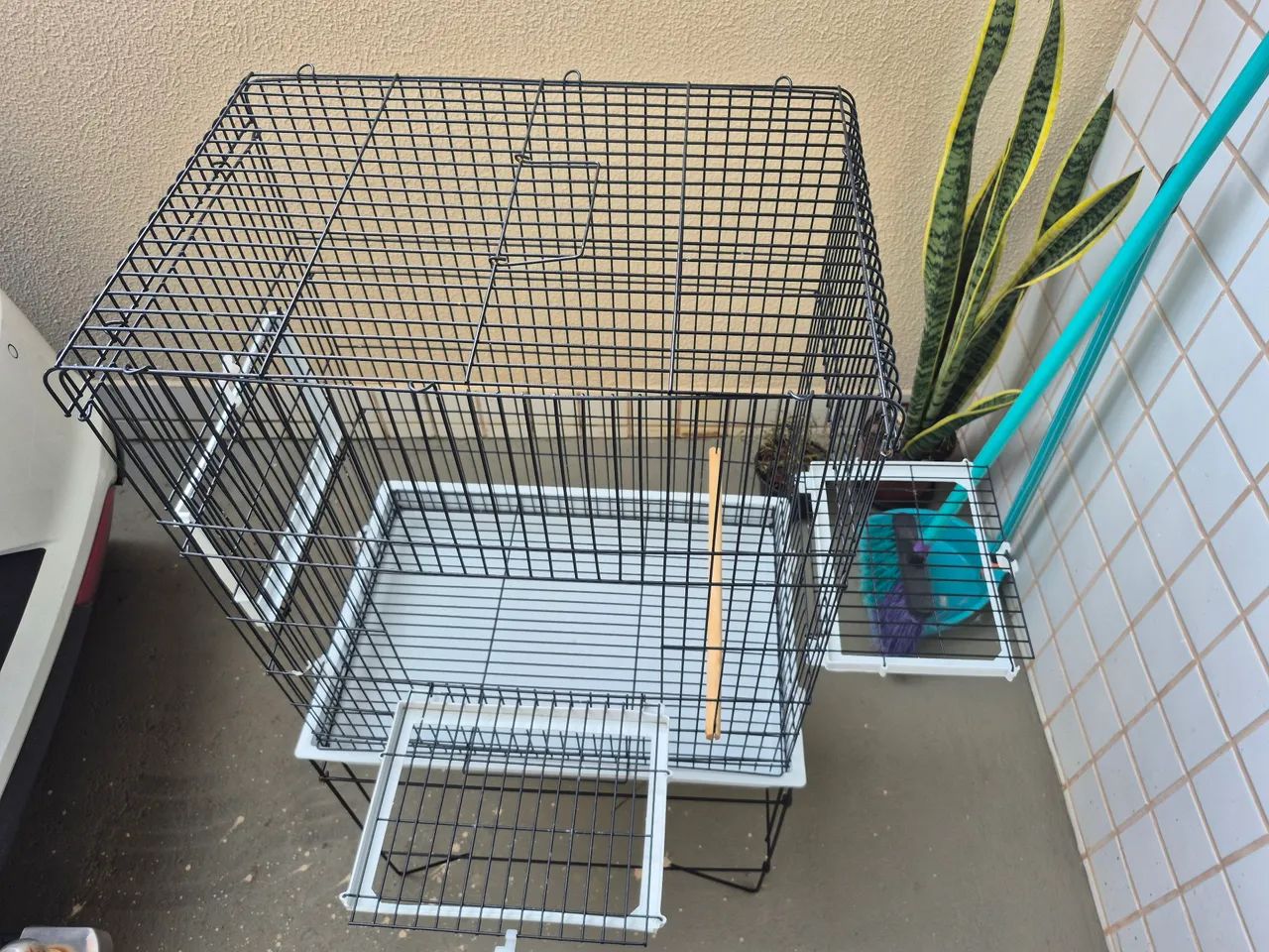 Gaiola grande novíssima ideal para calopsita  - Foto 2