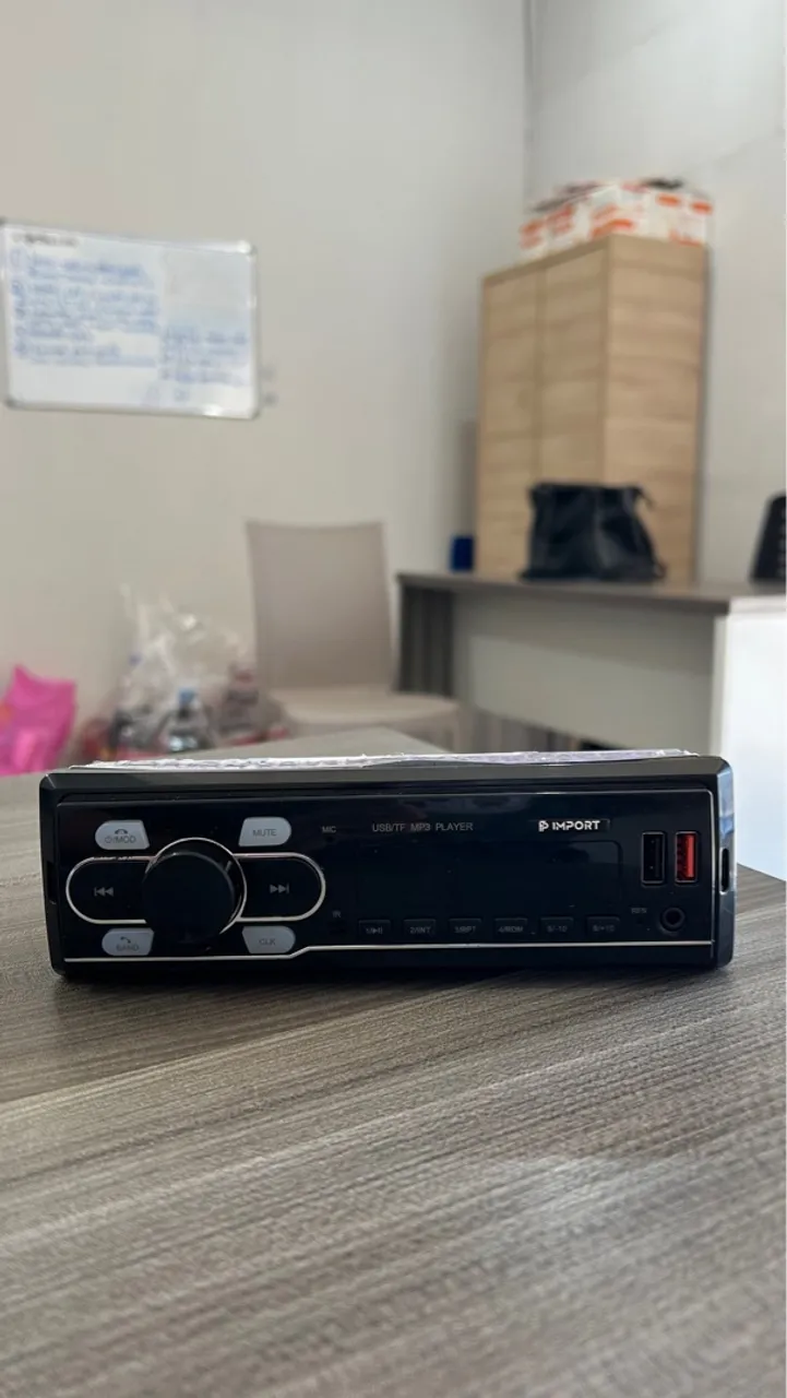Aparelho Som MP3 Bluetooth + Pendrive + Rádio FM