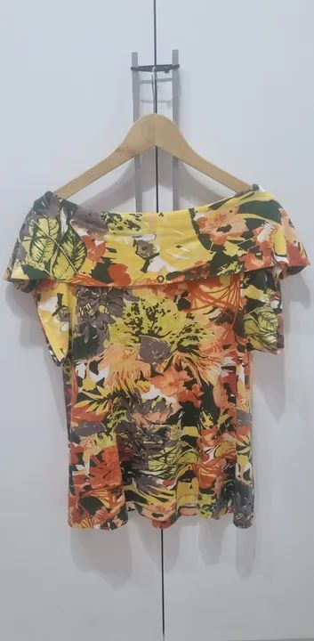 Blusa estampada em corte evasê da Corpo e Alma - Foto 2