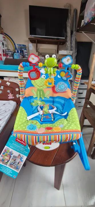 Cadeirinha de balanço nova nunca usada - Foto 3