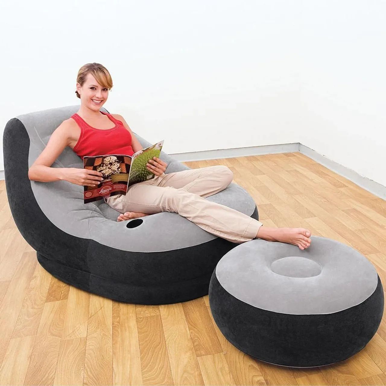 Poltrona sofa inflável  - Conforto e Praticidade - Foto 5