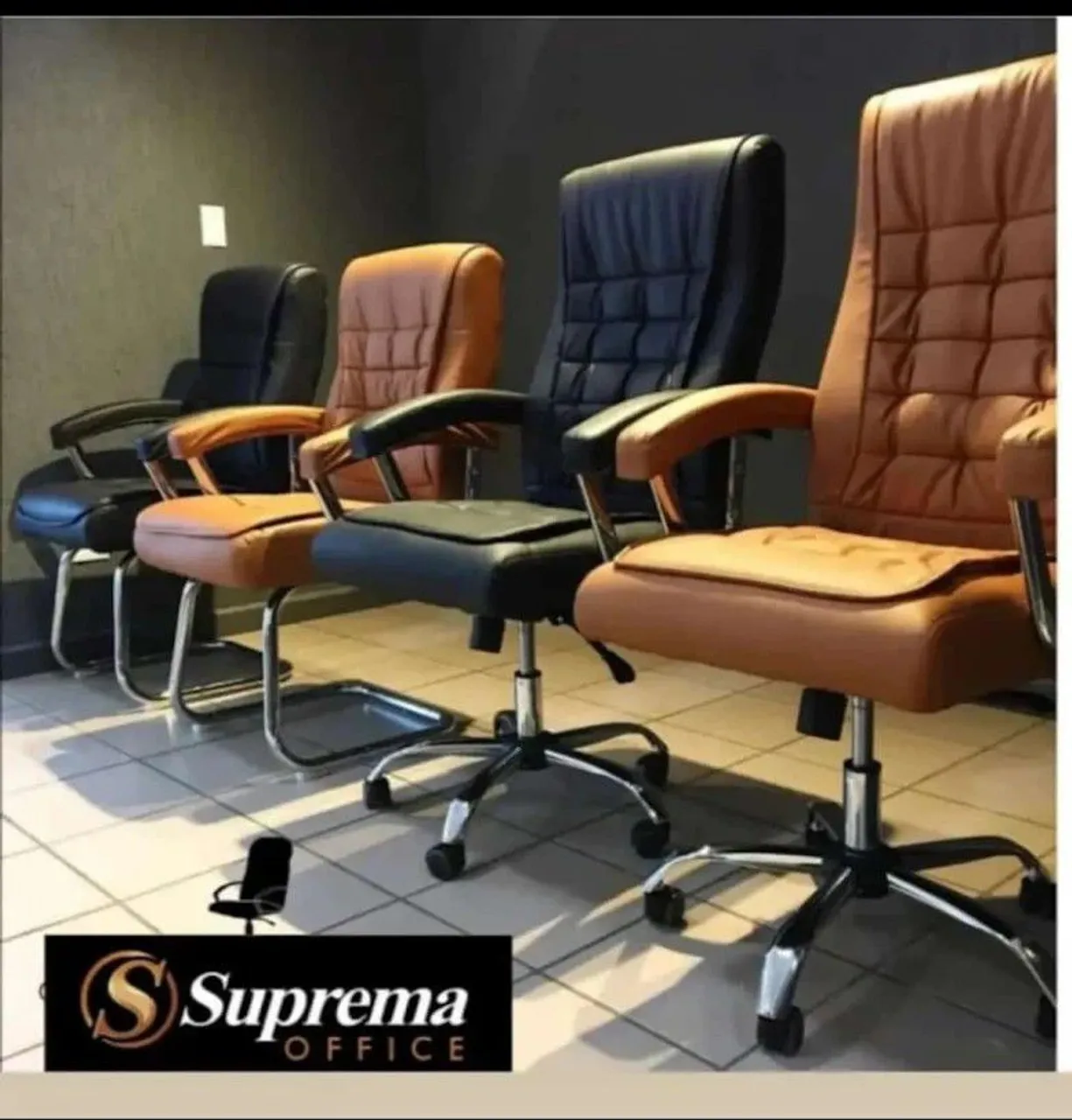 Cadeiras de Escritório Suprema Office - Conforto e Estilo
