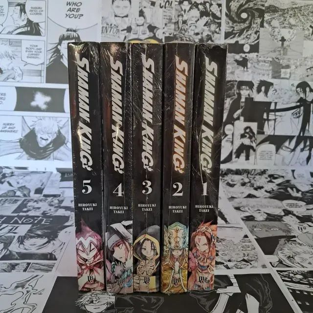 Shaman King volumes 1 ao 5. 