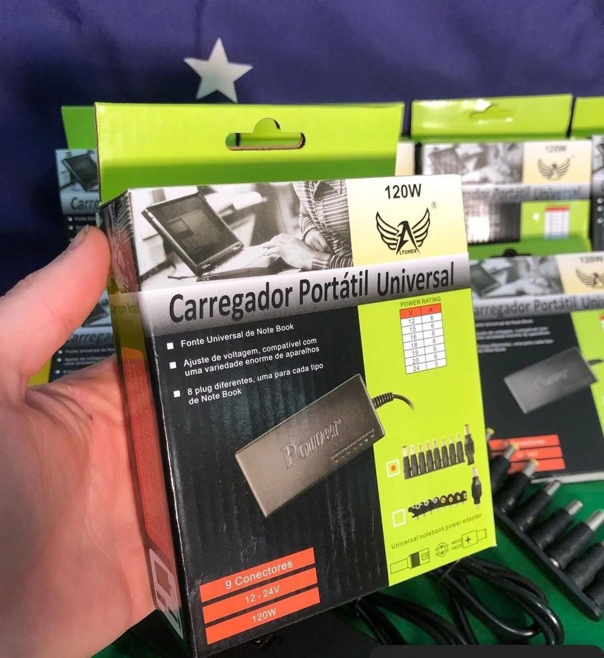 Carregador para notebook Universal novos com garantia 