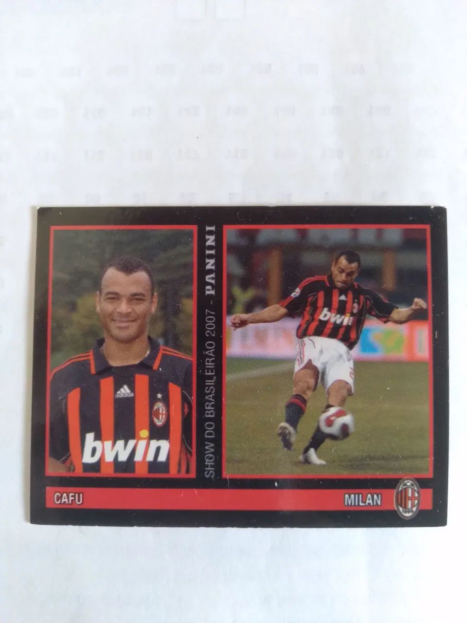 Figurinhas RONALDO, KAKÁ e CAFÚ - Foto 4