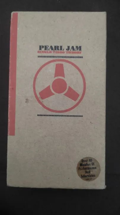VHS Pearl Jam - Single Video Treasury