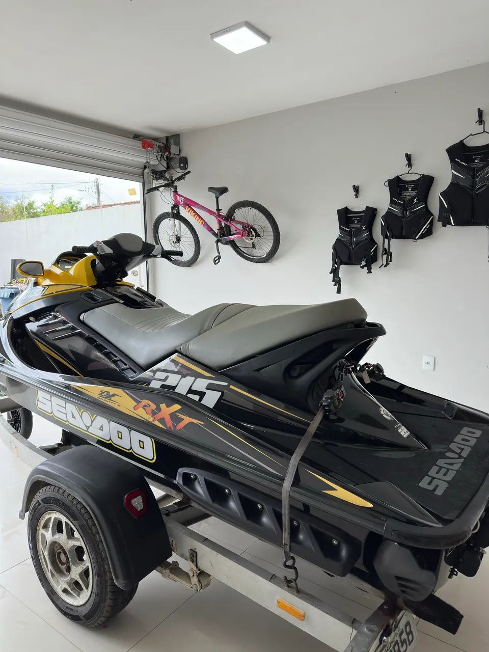 Jet ski Sea Doo rxt 215 ano 2007 com carretinha  - Foto 10