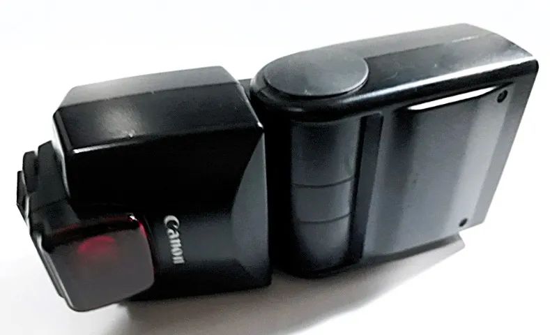 Flash Canon Speedlite 380EX Preto Usado- Leia a Descrição - Foto 5