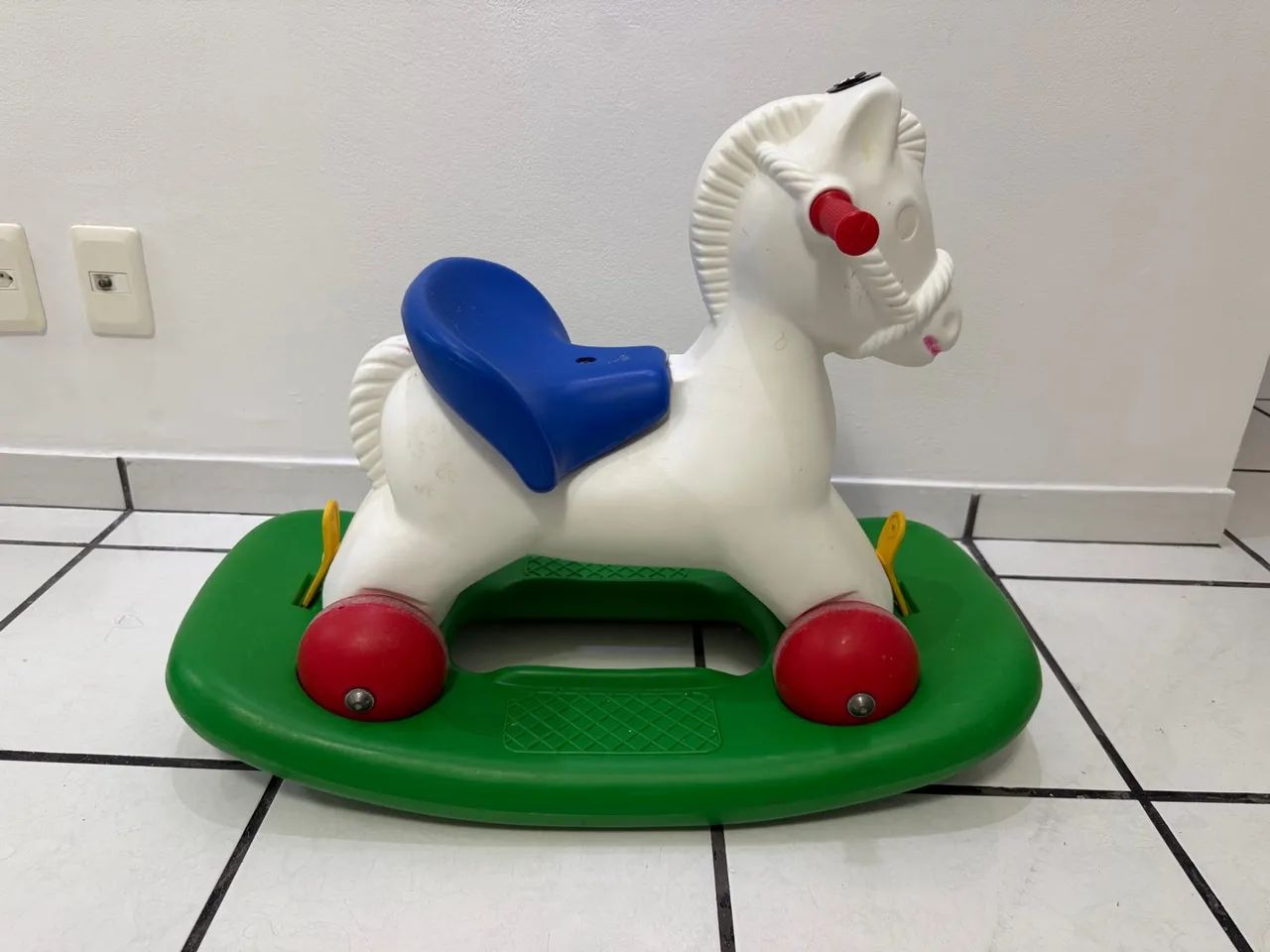 Cavalinho de balanço infantil - Foto 4