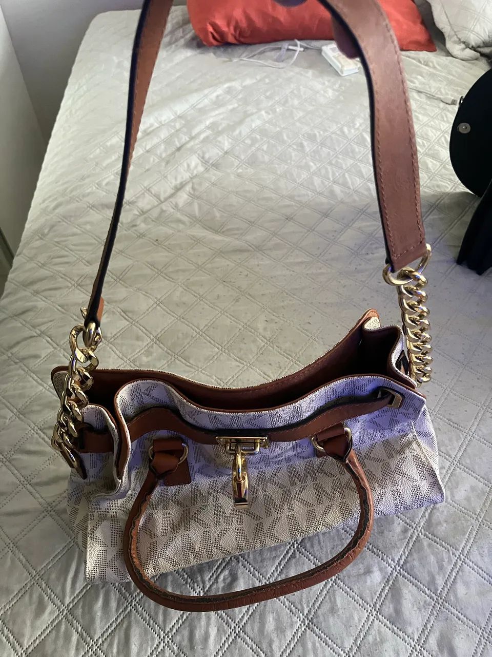 Bolsa Michael Kors Hamilton - Pequena - Original - Ótimo Estado - Foto 3