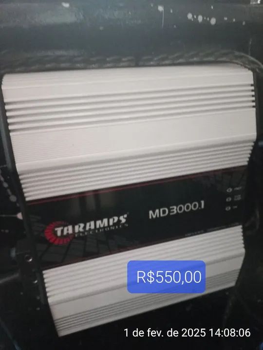Amplificador Taramps MD 3000.1
