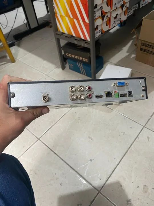DVR 4 canais Intelbras  + 4 câmeras  - Foto 4