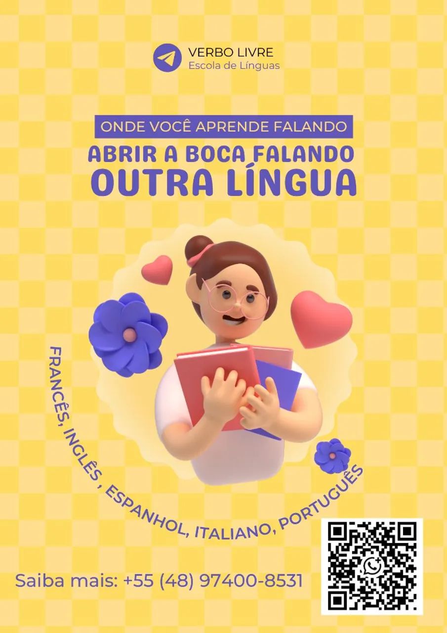 Aprenda Inglês, Espanhol, Francês e mais!