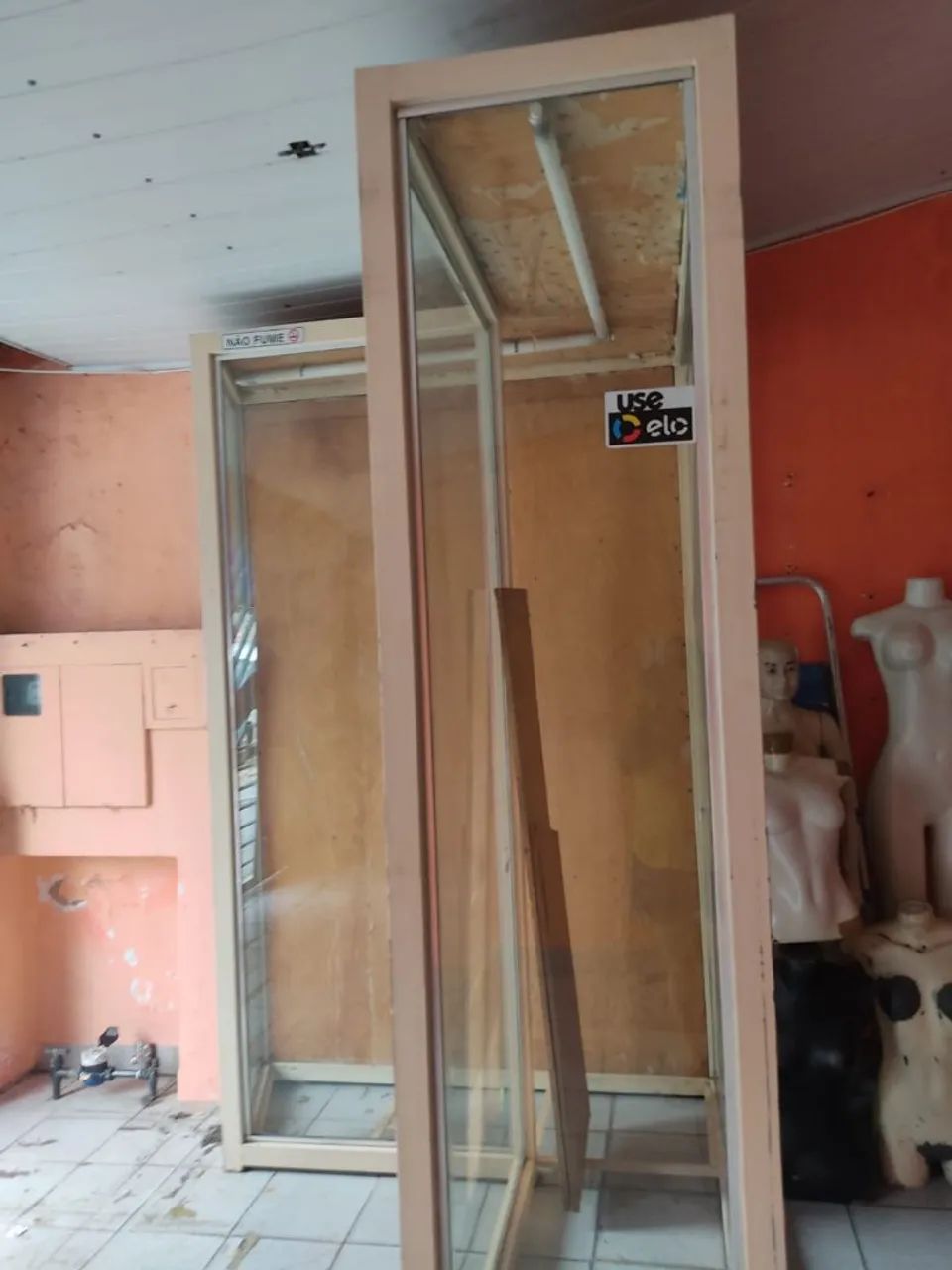 Vitrine para lojas