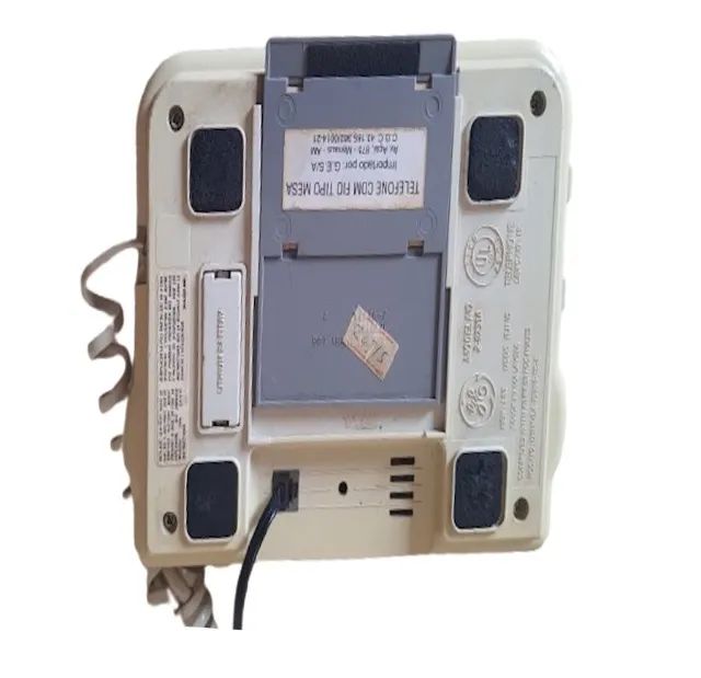 Telefone com Fio GE 2-9230A Memória 12 Números Antigo Retrô Vintage Funcionando - Foto 4