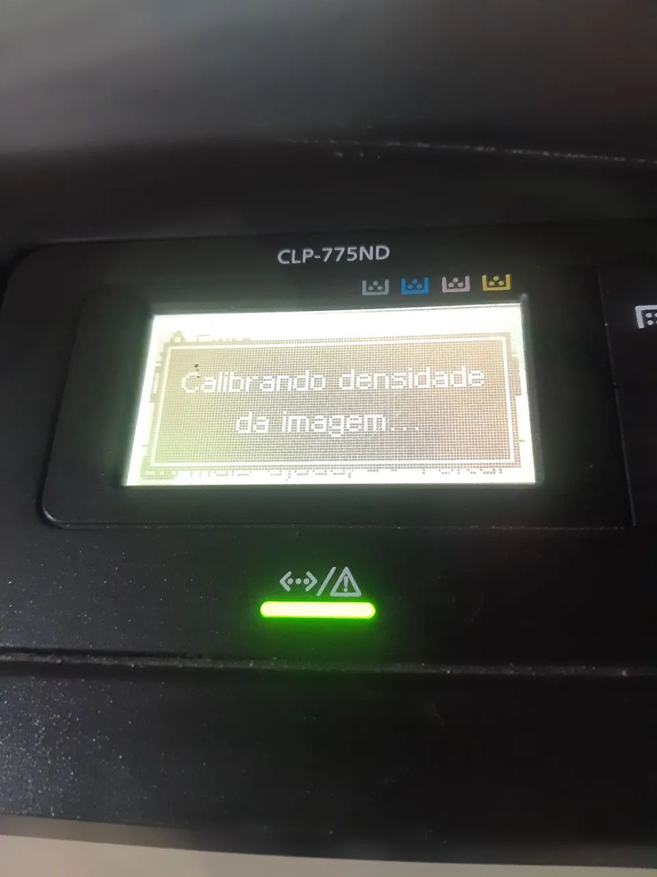 Impressora laser colorida Samsung + transformador de voltagem 5000V - Foto 5