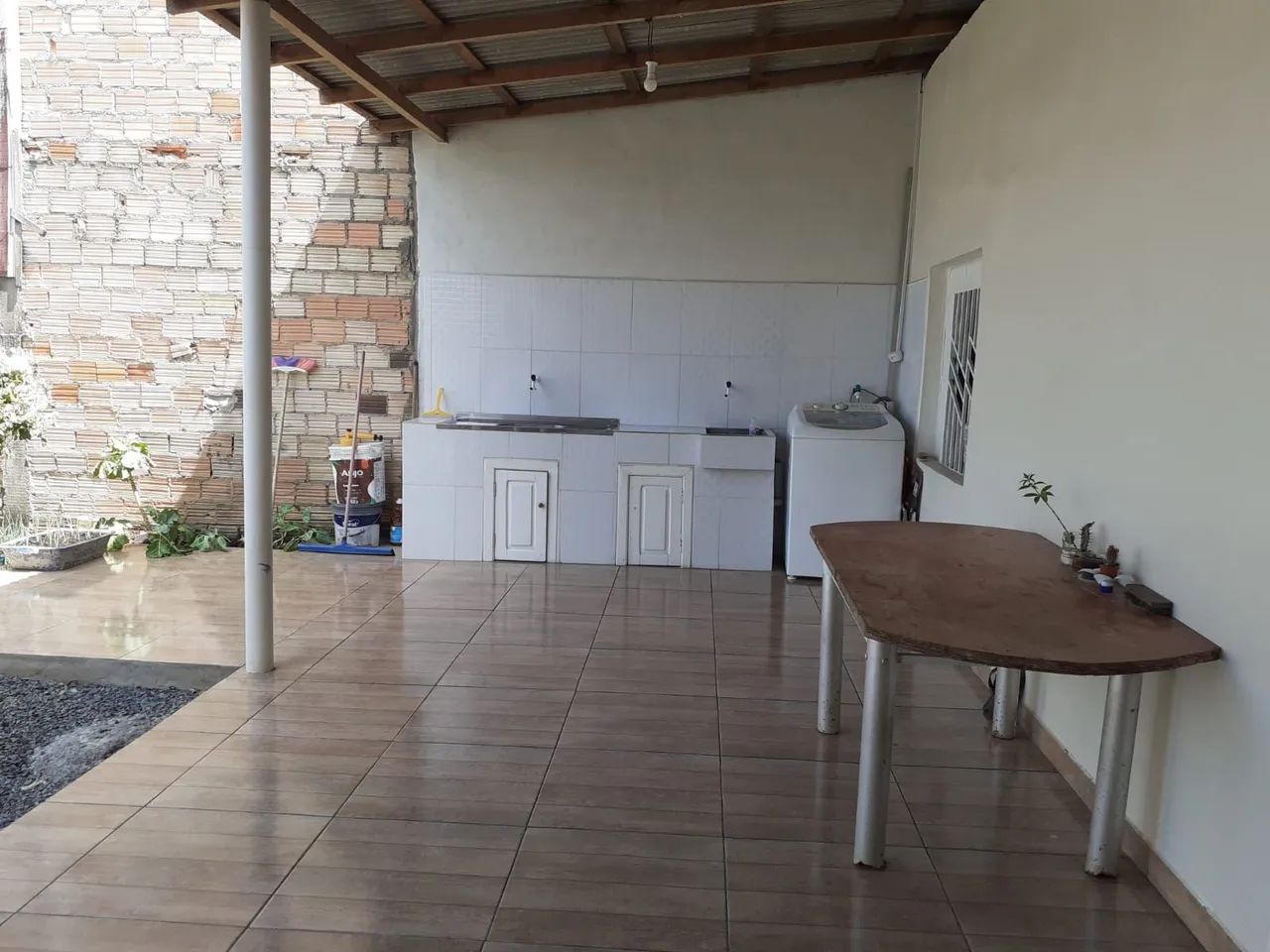 Casa com energia solar 