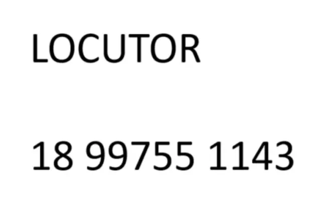 locutor
