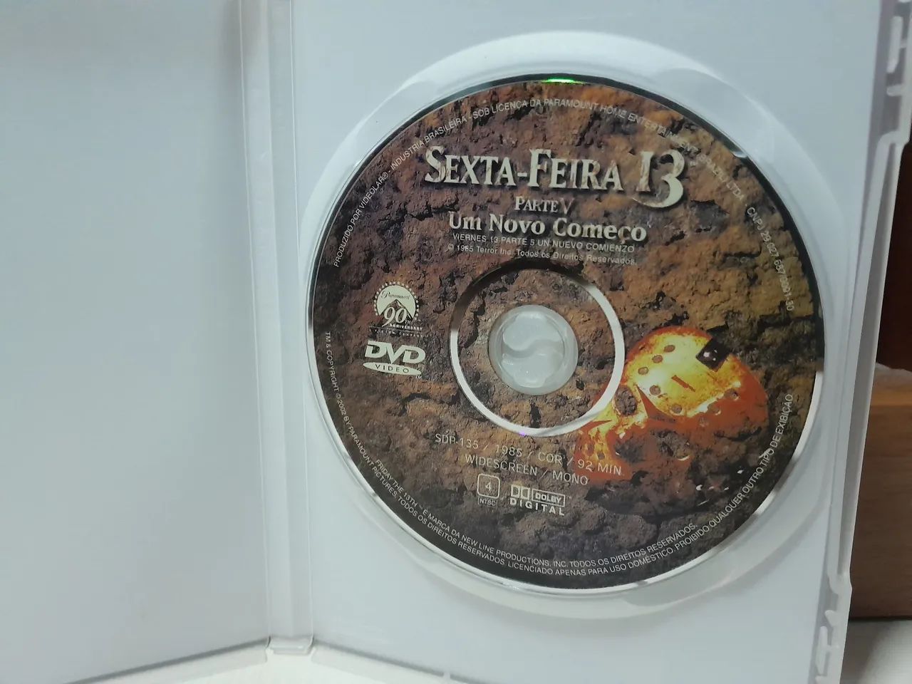 Sexta-Feira 13 - Parte V - Um Novo Começo - DVD Original  - Foto 3