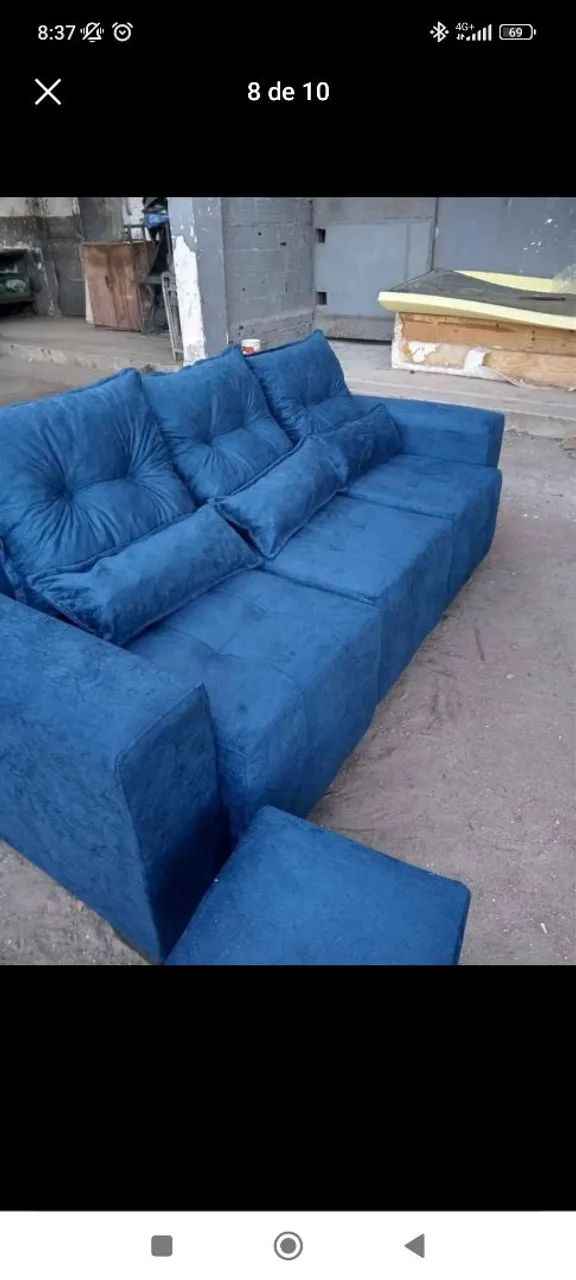 Sofás Retráteis 3 Lugares direto de Fábrica! - Foto 3