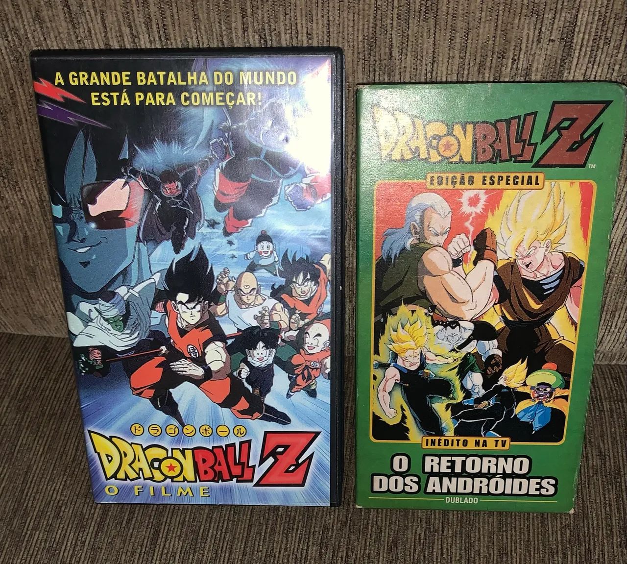 2 Vhs Dragon Ball Z O Filme e outro O Retorno dos Andróides Ler Descrição   - Foto 2