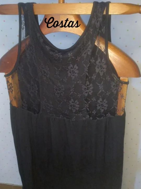 Vestido Preto de Renda - Foto 4