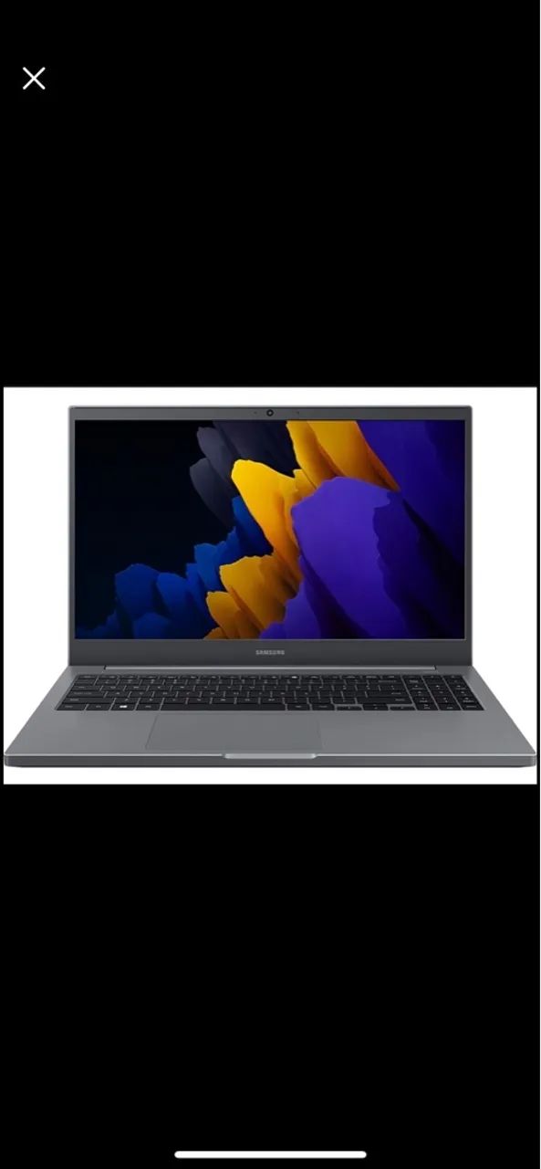 Vendo Notebook Samsung book celeron 4gb 256gb 15,6? w11 cor cinza/chumbo.