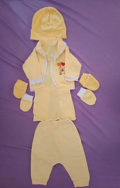Kit de Conjunto de Roupas para Bebê RN - Foto 2