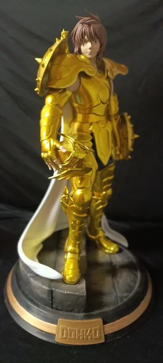 Estátua de Cavaleiro de Ouro - dohko de libra - Foto 3