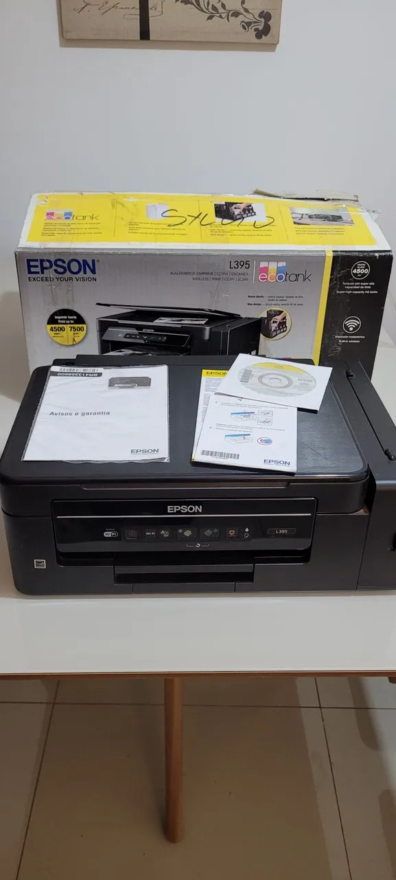 Impressora Epson L395 EcoTank Multifuncional
