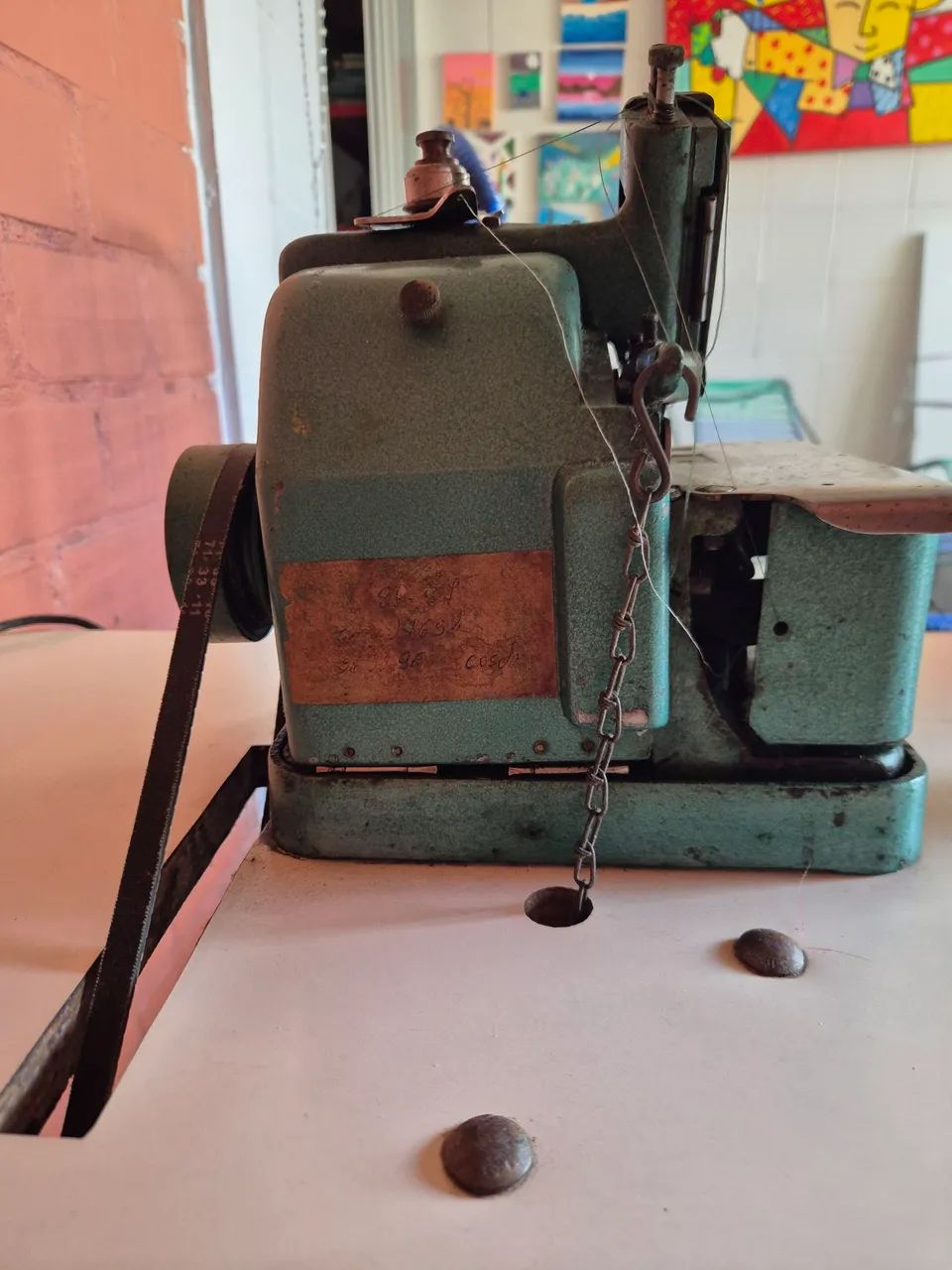 Máquina de costura overlock industrial - Foto 3
