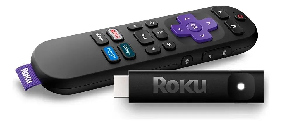 Roku Streaming Stick Plus 4k Com Controle Por Voz Cor Preto (USADO) - Foto 2