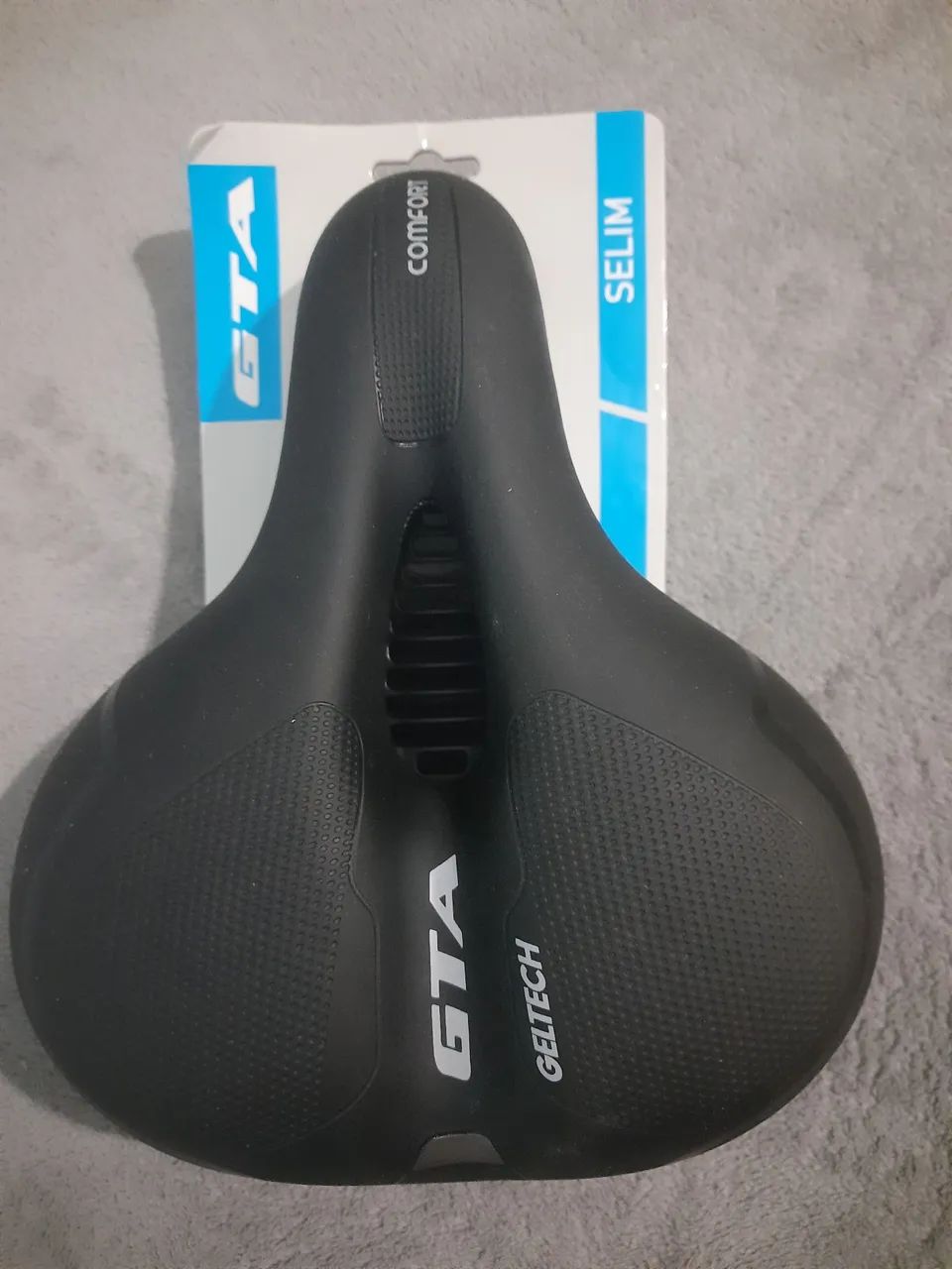 Selim de Bicicleta GTA Comfort com carrinho novo lacrado - Foto 3