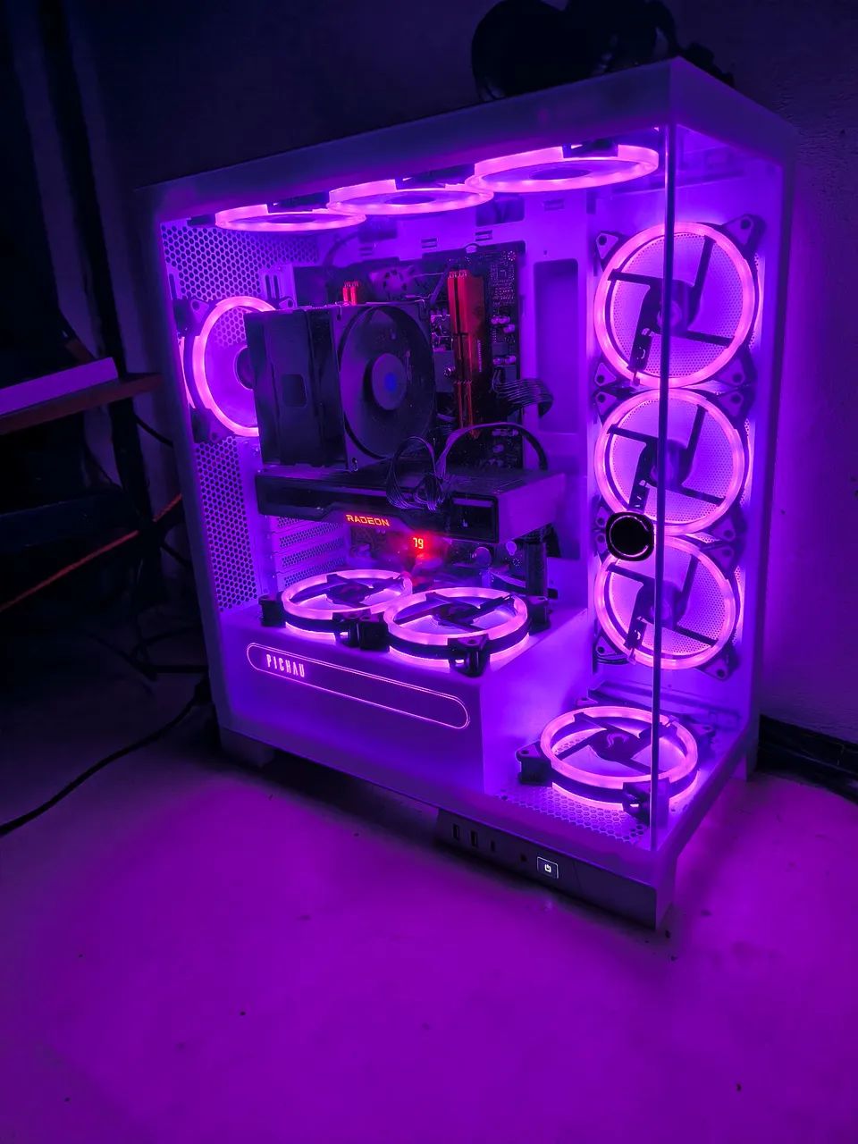 PC Gamer / Workstation - RX 6750 XT XFX (Referência) - 32GB RAM - NVMe - 1440p ULTRA - Foto 4