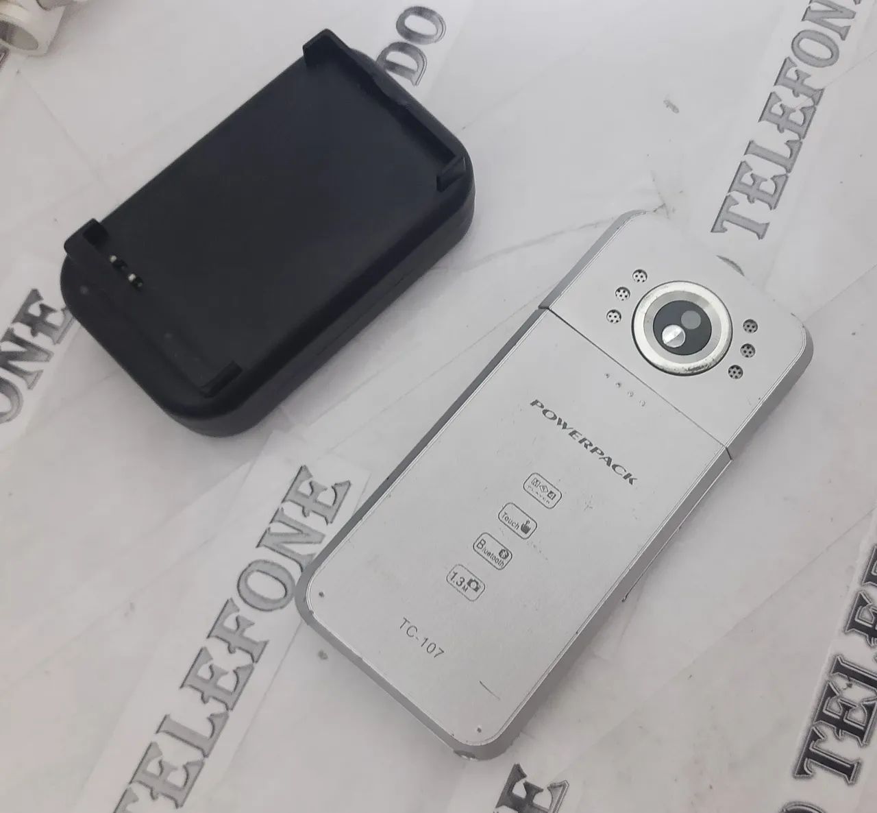 Mp10 Powerpack TECLAS+ TOUCH celular antigo RELIQUIA Hobbies e