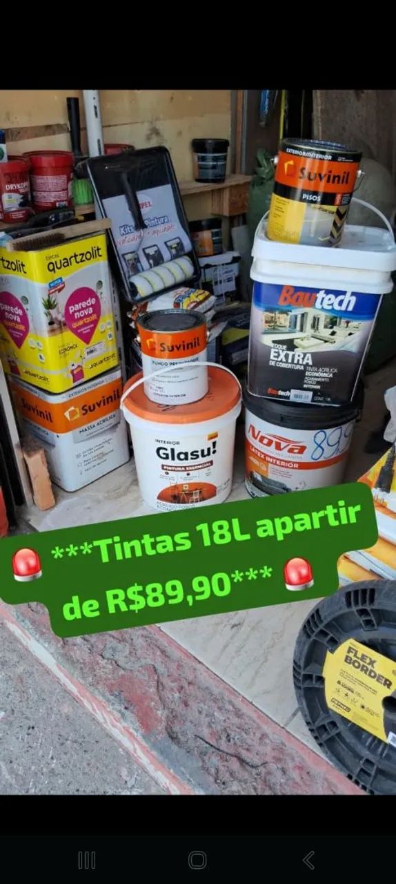 Tintas latex piso e emborrachada - Foto 2