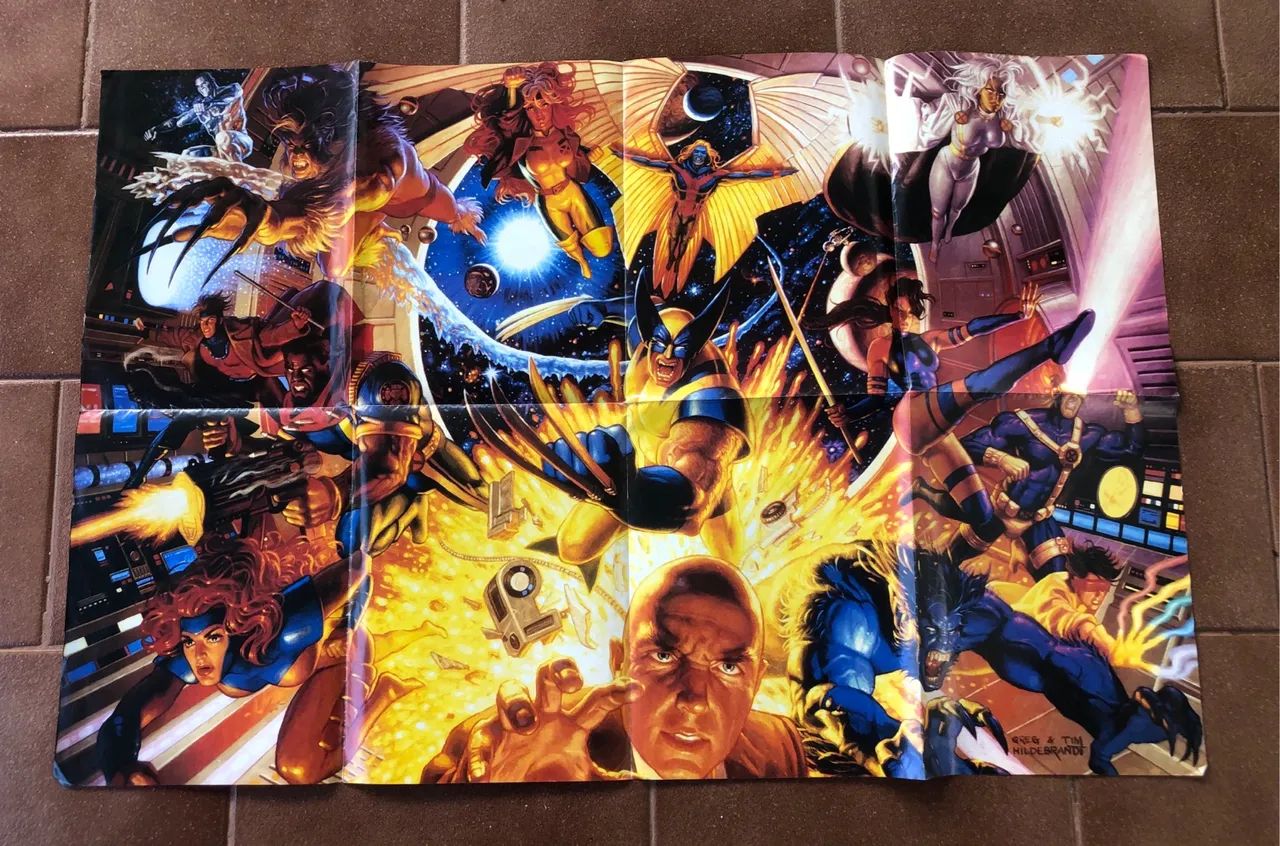 Pôster X-Men - Arte Clássica
