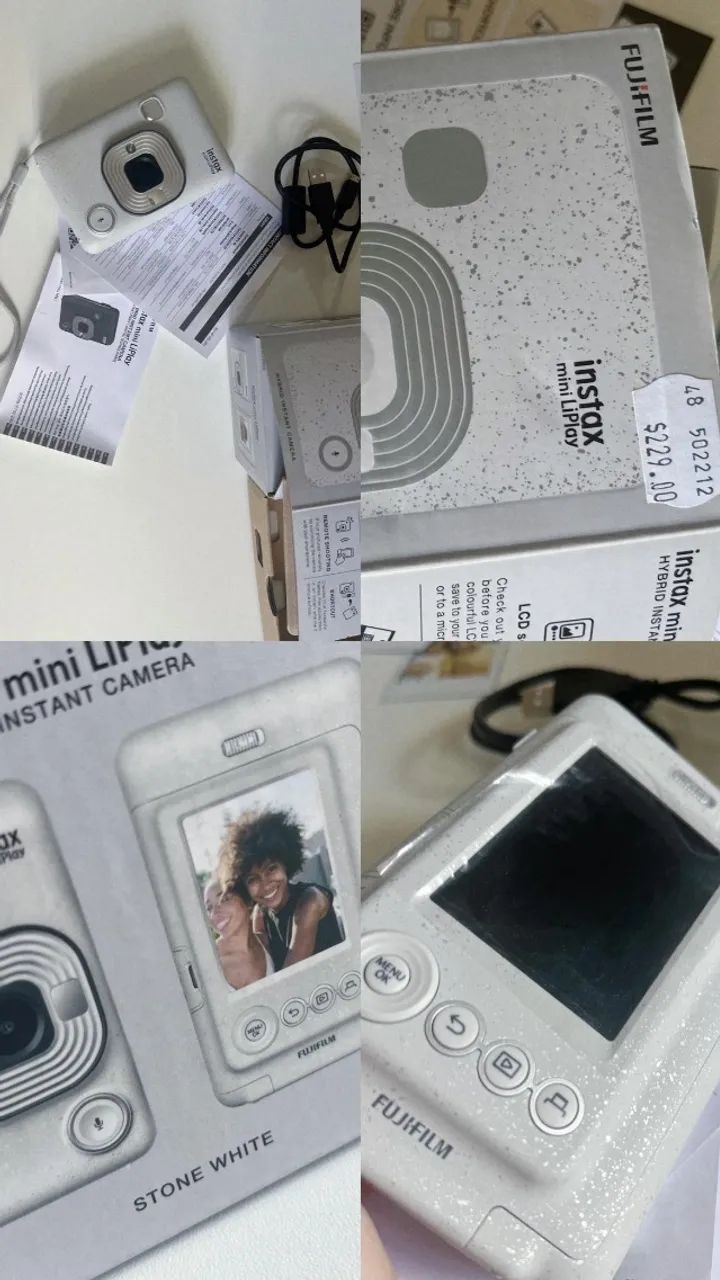 Câmera Instax Fujifilm Instax Mini Liplay Híbrida