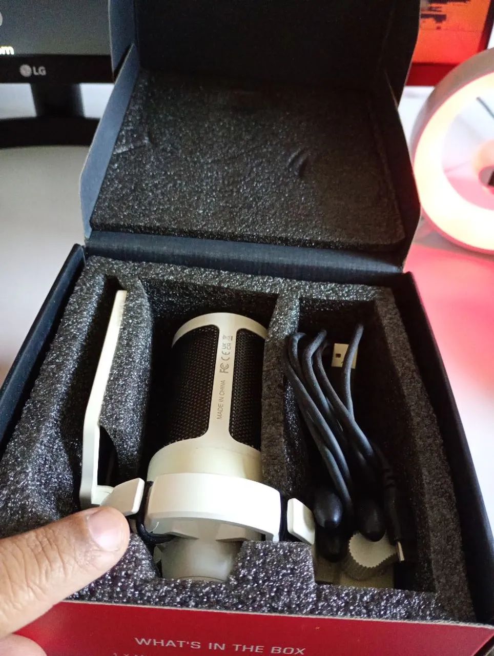 Microfone  Branco  Fifine - Foto 2