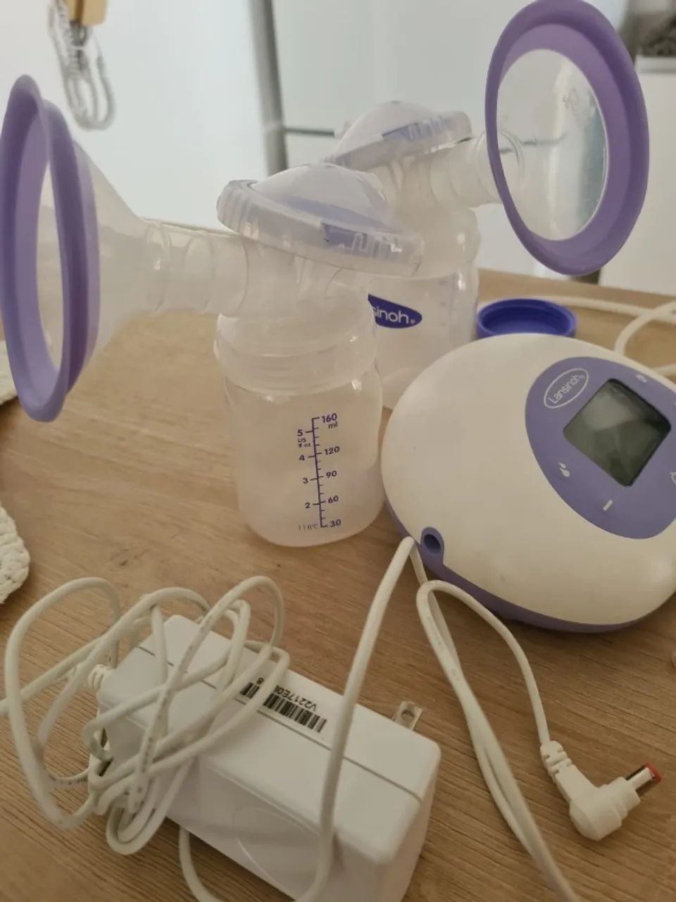 Extrator de leite duplo Lansinoh - Foto 4