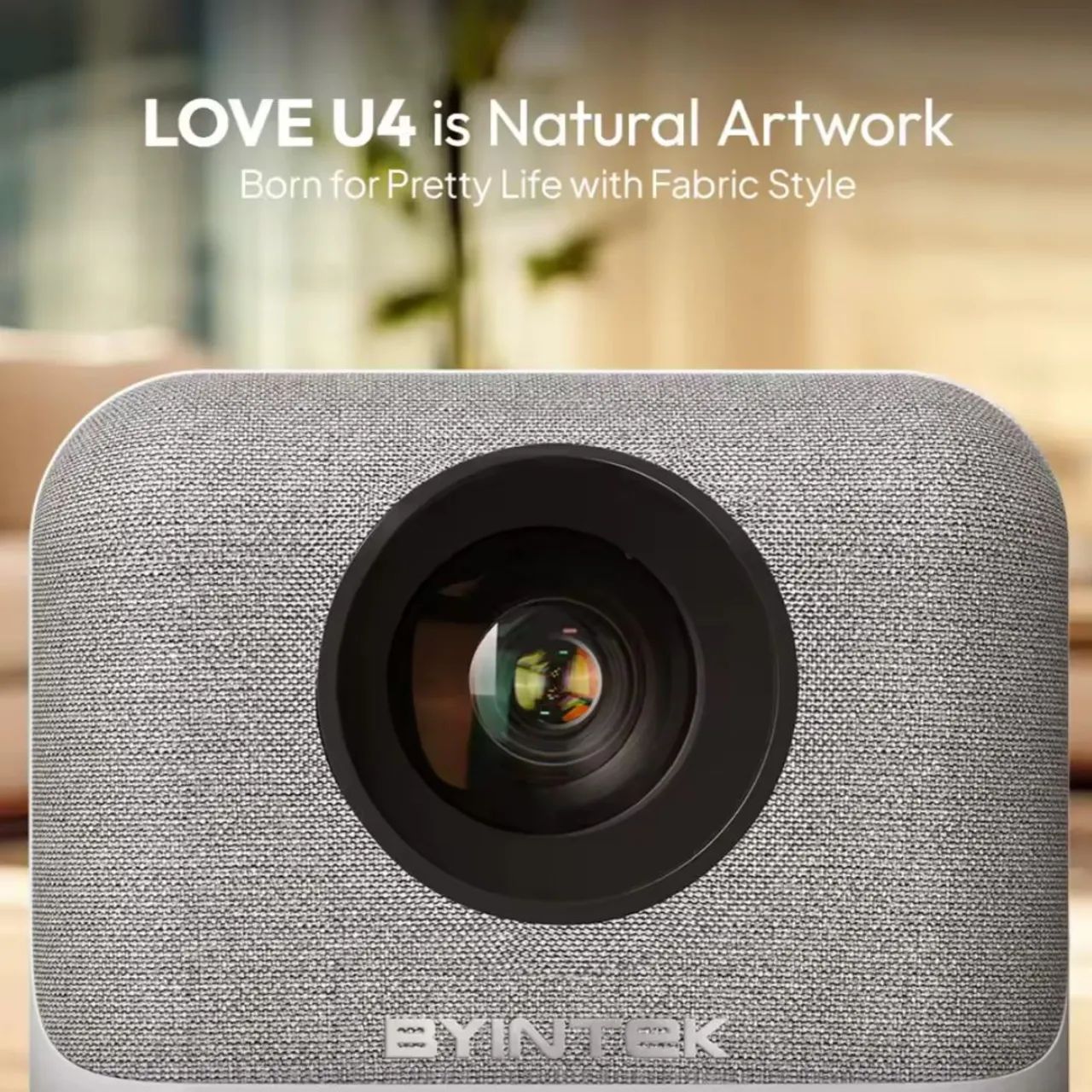 Projetor Byentec Love U4 1080p Ótica Selada - Foto 2