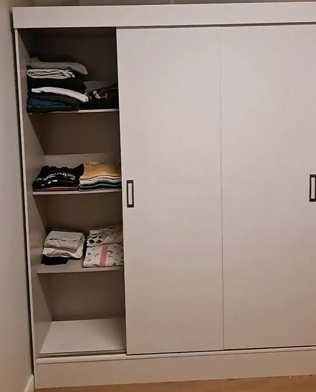 Guarda-Roupa 3 Portas de Correr com Espelho - Foto 5
