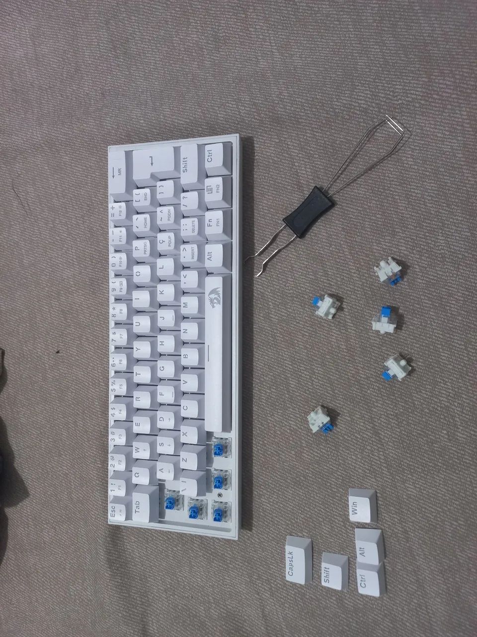 Teclado Redragon Fizz k617 