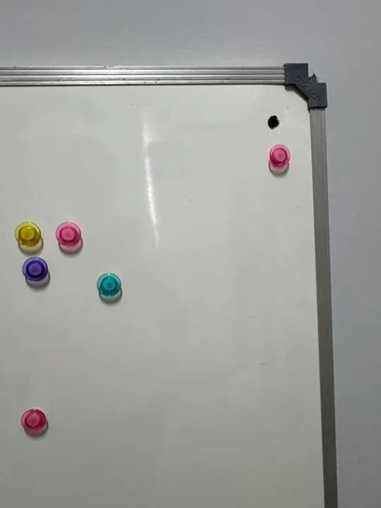 Quadro branco magnético para comércio 150cm x 120cm - Foto 3