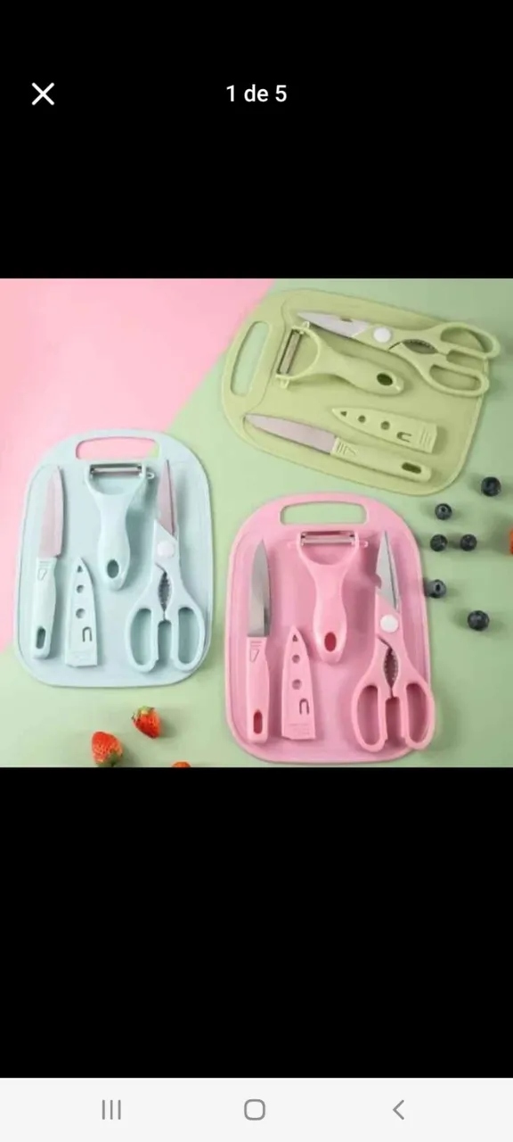 Kit utensílios de cozinha novos