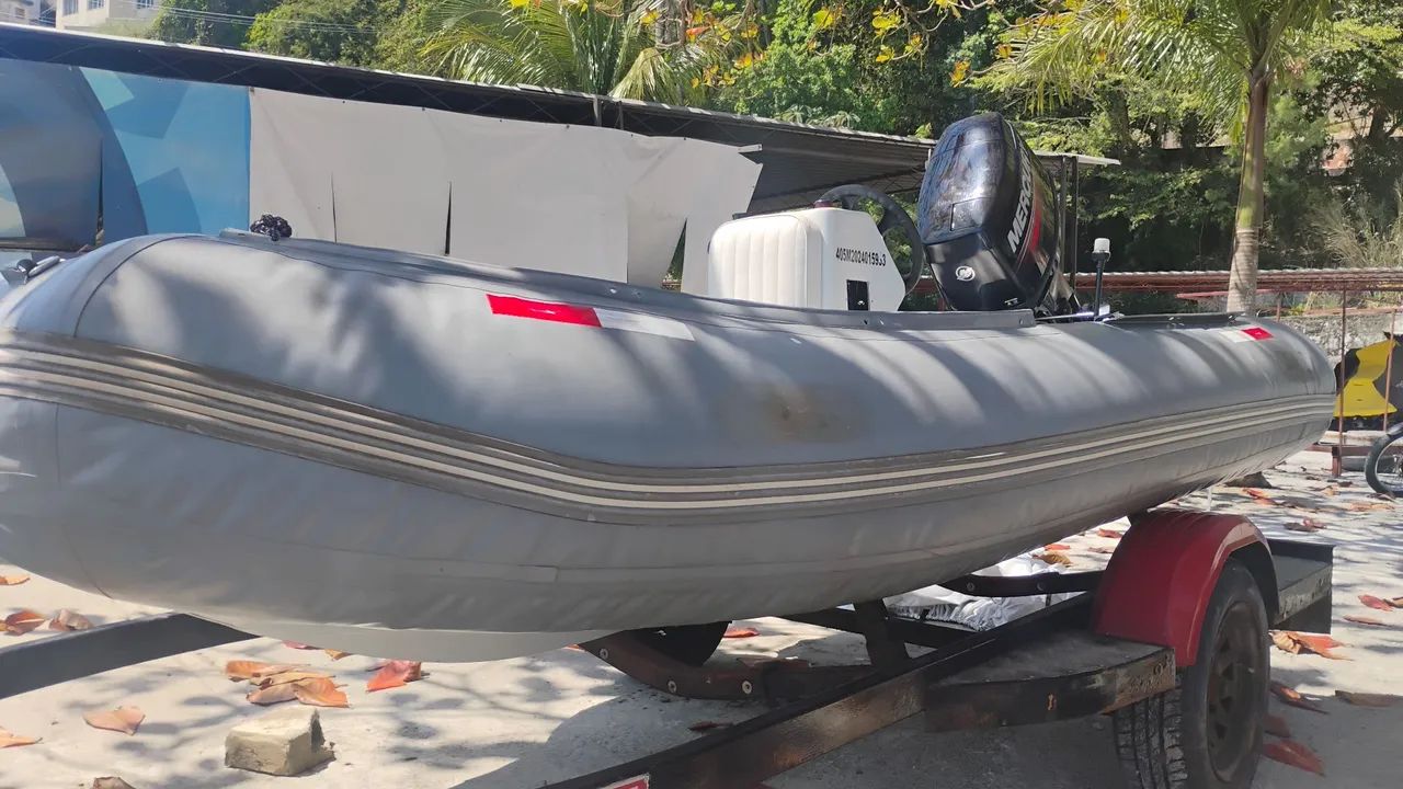 Flexboat 50 Hp somente  11 horas - Foto 4