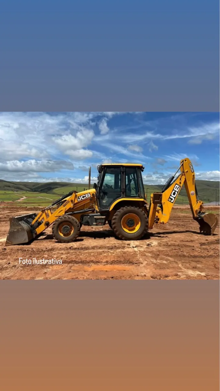 Retroescavadeira JCB - Potência e Eficiência